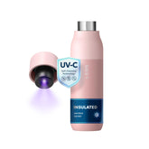 LARQ front view showing sleek bottle shape and brand for everyday hydration