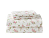 Laura Ashley Audrey Pink front packaging showing set contents and floral design benefit: clear identification