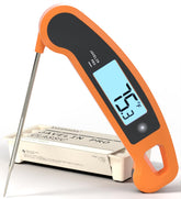 Lavatools Javelin PRO Classic front view showing compact body and citrus tangerine finish for easy grip and visibility