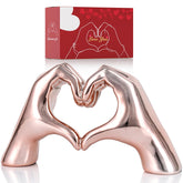 LCCCK front view heart hands decor showing romantic focal point