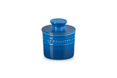 Le Creuset butter crock Marseille front view showing compact design and color