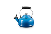 Le Creuset kettle front view in Marseille showing colorful finish and shape, stylish accent
