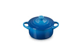 Le Creuset front view of Marseille mini round cocotte showing compact serving appeal