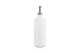 Le Creuset front view olive branch cruet showing elegant serving aesthetic