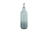 Le Creuset cruet front view in Sea Salt showing elegant shape and durable glaze