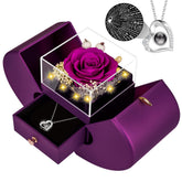 Lebana front packaging purple rose showcasing gift-ready presentation and romantic appeal