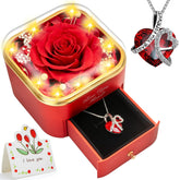 Lebana front view gift box showing rose display and elegant presentation benefit