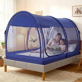 LEEDOR front view canopy showing full coverage and privacy benefit