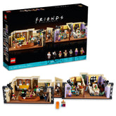 LEGO Friends apartments front elevation showing full set for striking display