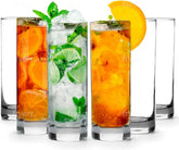 LEMONSODA highball glasses front packaging showing set of six, ready to gift