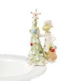 Lenox Grinch front view showing porcelain detail and cheerful holiday charm