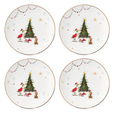 Lenox Merry Grinchmas front view plate showing festive artwork and durable finish
