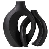 levvohd matte front view showing minimalist paired vases and modern benefit
