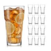Libbey Gibraltar front view showing set of glasses and durable design benefit