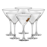 Libbey Vina front view showing six glasses and elegant presentation benefit