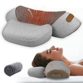 Lifiora front view of the Thera Massage Pillow showing ergonomic shape and support