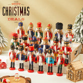 Liliful nutcracker front view showing assorted figures and classic charm
