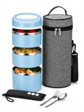 Lille Home front packaging showing complete insulated lunch set benefits