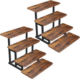 Lilybud--lily front view shows full four-tier stand and generous display capacity