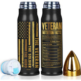 Limima tumbler front view showing patriotic design and durable finish