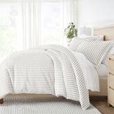 Linen Market duvet cover front view showing hotel-style finish and inviting look