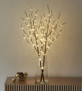 LITBLOOM front view showing full 32-inch branch set and warm glow benefit
