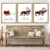 LITIVY front view framed set showing festive trio and instant holiday upgrade