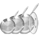 LOLYKITCH front view set with lid showing complete versatile cookware