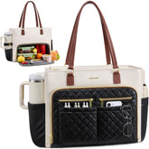 LOVEVOOK front view tote showing professional look and organized access
