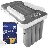 LUMARA front view of toddler airplane bed showing full sleeping surface and benefit comfort