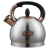 LUXGRACE front view showing polished kettle and capacity benefit
