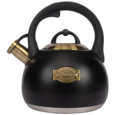 LUXGRACE front view kettle showing sturdy stainless steel design and fast boiling benefit