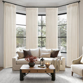 LuxuNap front view of four-panel set shows tailored elegance and instant upgrade