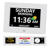 LXBYJKJ front display showing large time and date for easy reading