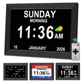 LXBYJKJ front display showing large time and date for easy reading