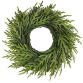 LZNPA front door wreath showing welcoming curb appeal