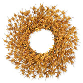 LZNPA front view 26 inch fall wreath showing full seasonal curb appeal