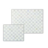MacKenzie-Childs front view of both cutting boards, decorative and practical