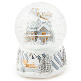 MACKENZIE-CHILDS front view showing festive design and elegant mantel focal point