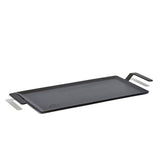 Made In griddle front view showing sleek professional finish and robust build