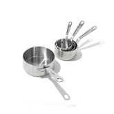 Made In measuring cups front view shows organized set and durable finish