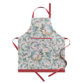 Maison d' Hermine front view apron showing full coverage and elegant design benefit