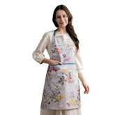 Maison d' Hermine apron front view showing full coverage and elegant design benefit