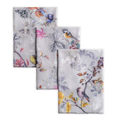 Maison d' Hermine front view of towel set showing artistic packaging and gift-ready appeal