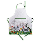 Maison d' Hermine front view showing full apron coverage and elegant design