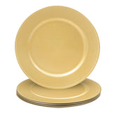 MAONAME front view showing gold charger plate set and elegant presentation benefit