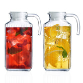 Marbelous front view showing both 55oz pitchers and modern design benefit