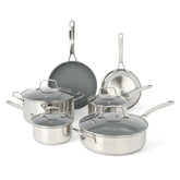 Martha Stewart Delaroux front set arranged, shows full collection and elegant finish