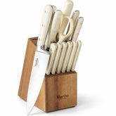 Martha Stewart front view of full 14-piece set for complete kitchen prep