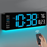 MASHI front display showing large clear time and date for easy reading